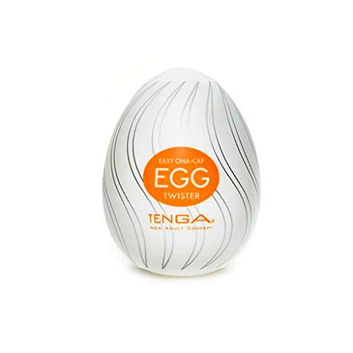 Tenga Huevo Twister, Funda Masturbadora, 4.9 x 6.1 x 4.9 cm