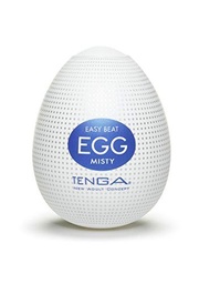 Tenga Huevo Misty, Funda Masturbadora, 4.9 x 6.1 x 4.9 cm