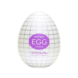 Tenga Huevo Spider, Funda Masturbadora, 4.9 x 6.1 x 4.9 cm