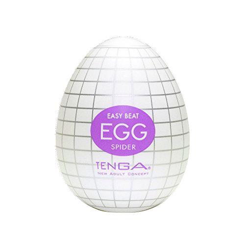 Tenga Huevo Spider, Funda Masturbadora, 4.9 x 6.1 x 4.9 cm