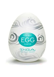 Tenga Huevo Surfer, Funda Masturbadora, 4.9 x 6.1 x 4.9 cm