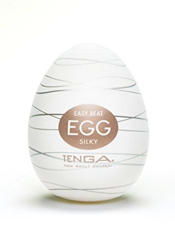 Tenga Huevo Silky, Funda Masturbadora, 4.9 x 6.1 x 4.9 cm