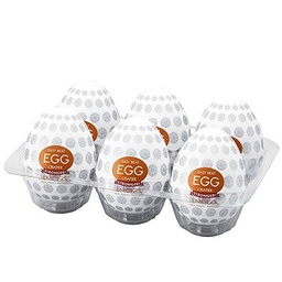 TENGA Huevos Crater Pack 6 50 g, blanco