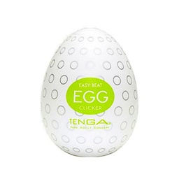 Tenga Huevo Clicker, Funda Masturbadora, 4.9 x 6.1 x 4.9 cm