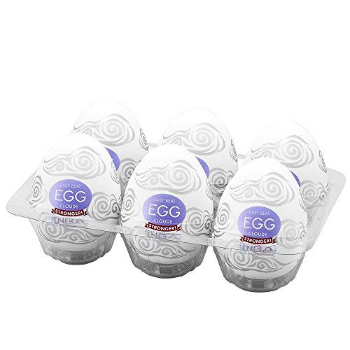 Masturbador para hombre desechable TENGA EGG Cloudy